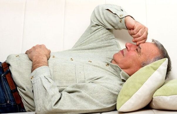 pain after excitement in the testicles of men